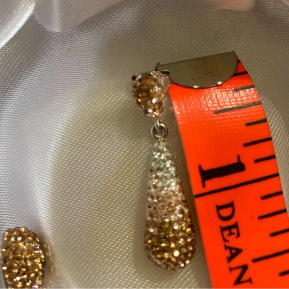 NWOT 925 Sparkly Pierced Earrings - Picture 3 of 4